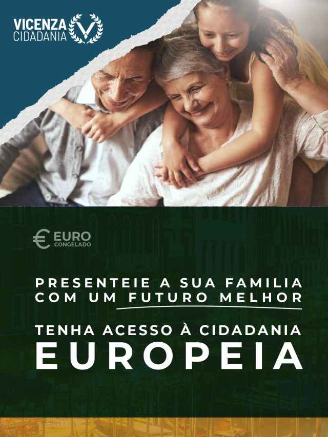 Euro Congelado! Descontos únicos para reconhecer a sua dupla cidadania.